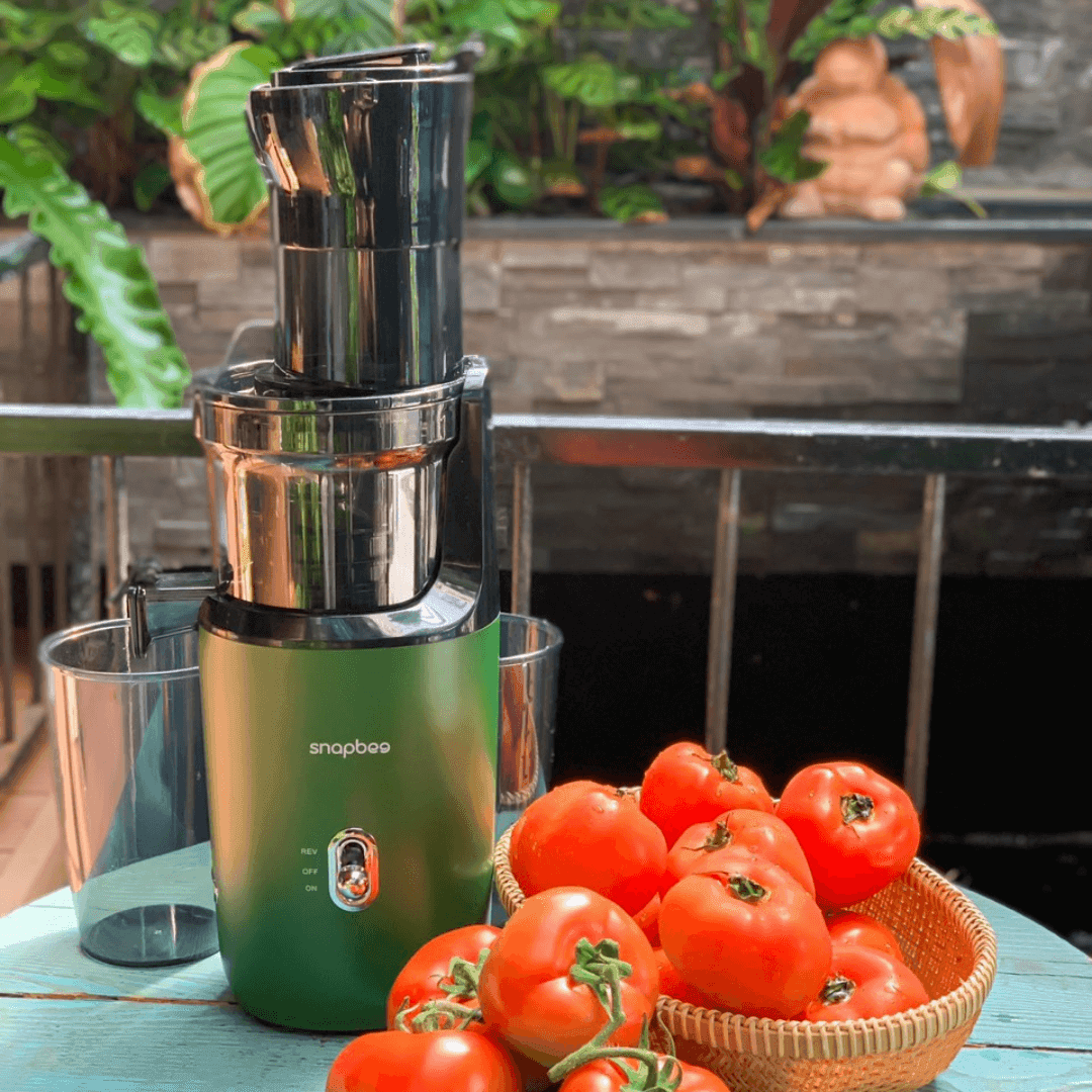 May Ep Cham Snapbee 300 Elite Mau Xanh