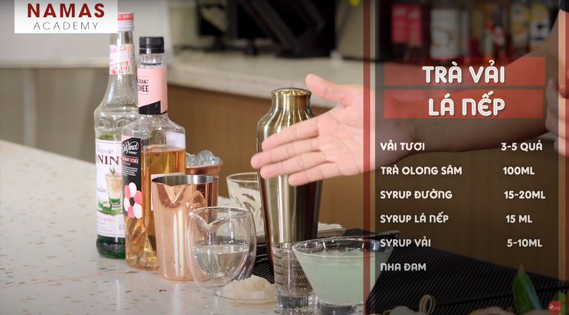 Bật mí 03 công thức trà vải giải nhiệt mùa hè - Học Viện Đào Tạo Namas