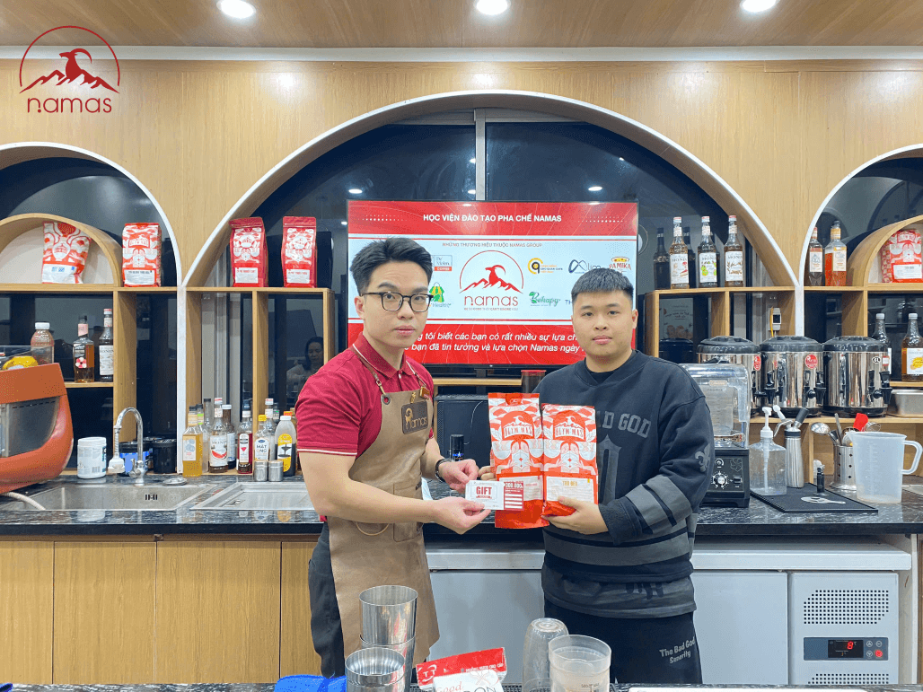 KHAI GIẢNG KHÓA HỌC PHA CHẾ KINH DOANH TẠI NAMAS 3 4