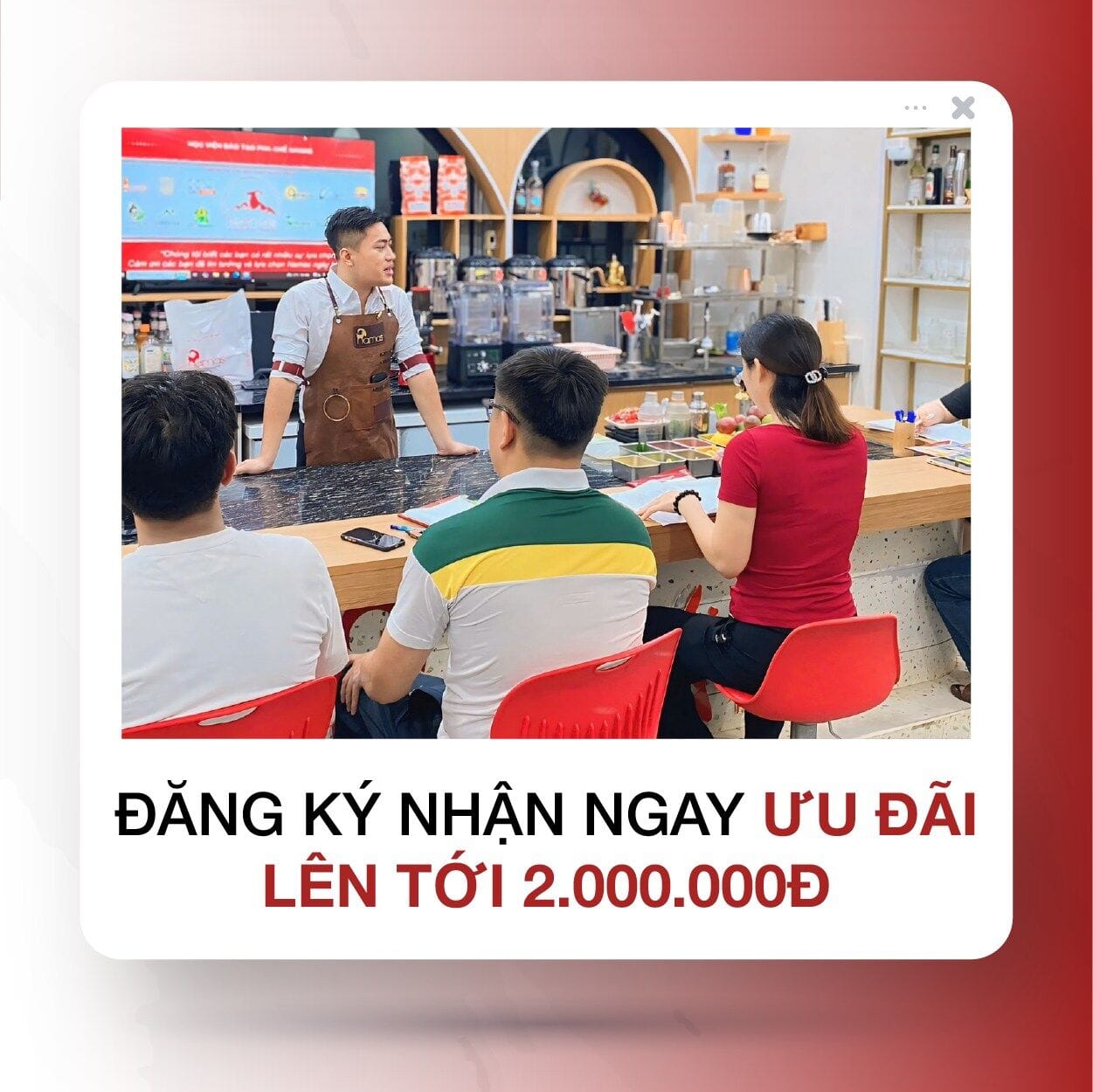 SIÊU ƯU ĐÃI GIẢM 2 TRIỆU ĐỒNG - KHÓA HỌC PHA CHẾ KINH DOANH BUỔI TỐI TẠI NAMAS 5 470794744 997229922431122 614548253050862034 N