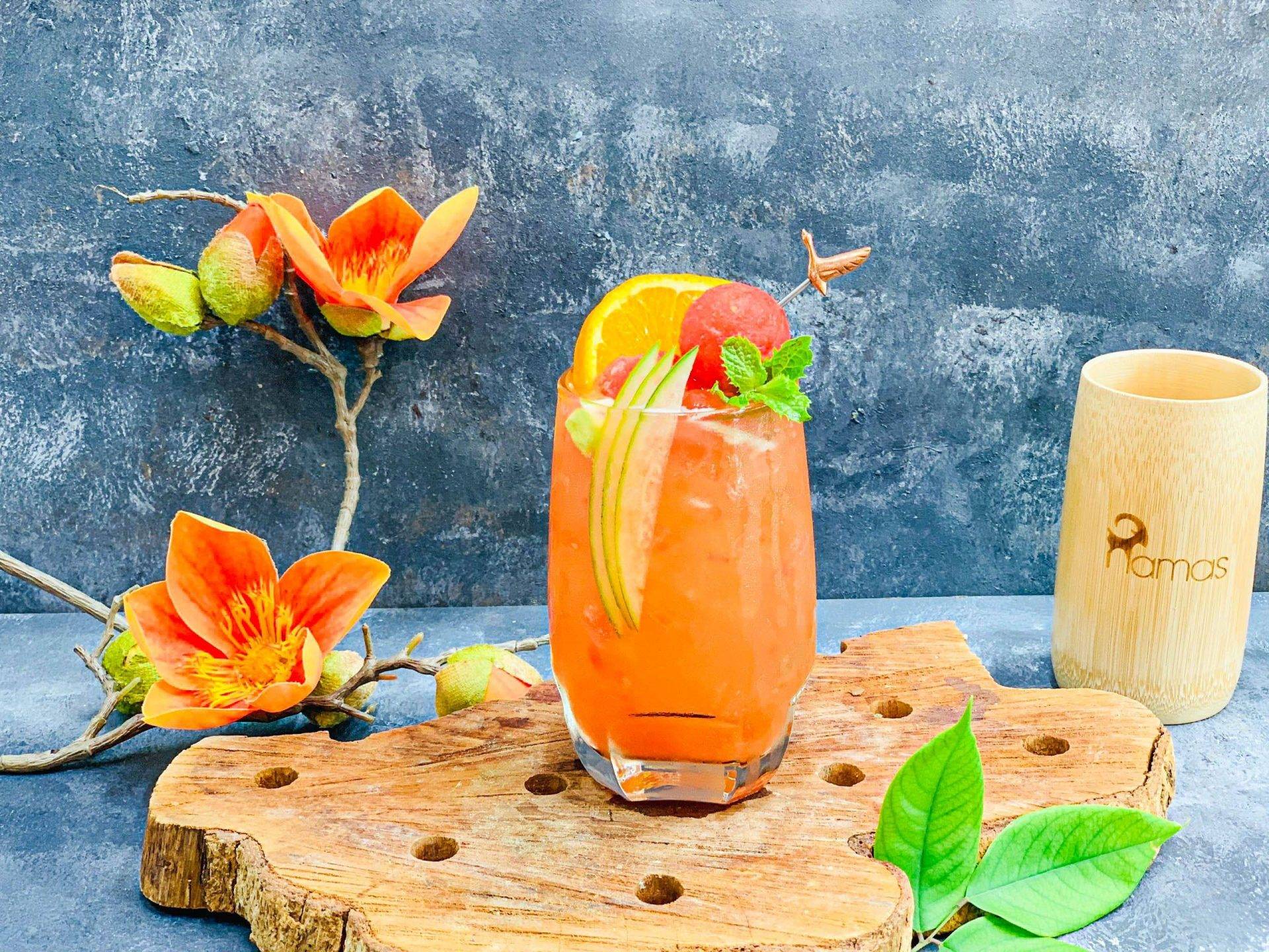 Khóa Trà hoa quả 3 4